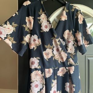 Trixxi Clothing XL Floral Jumpsuit